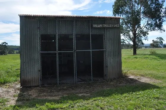 Railway Trolley Shed, Yinnar