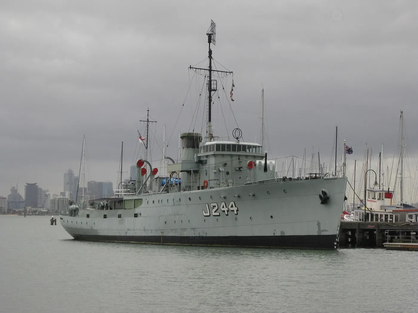 HMAS Castlemaine, Williamstown