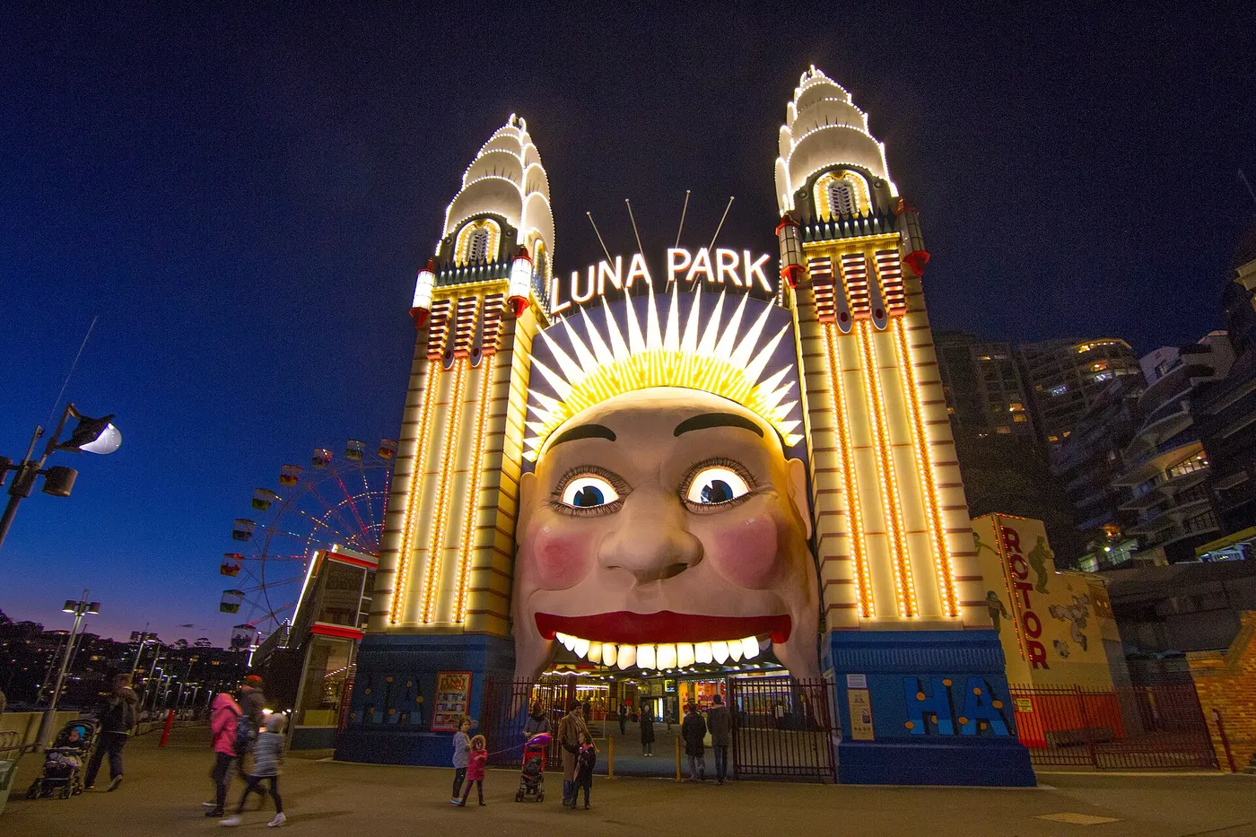 Luna Park Sydney, Milsons Point