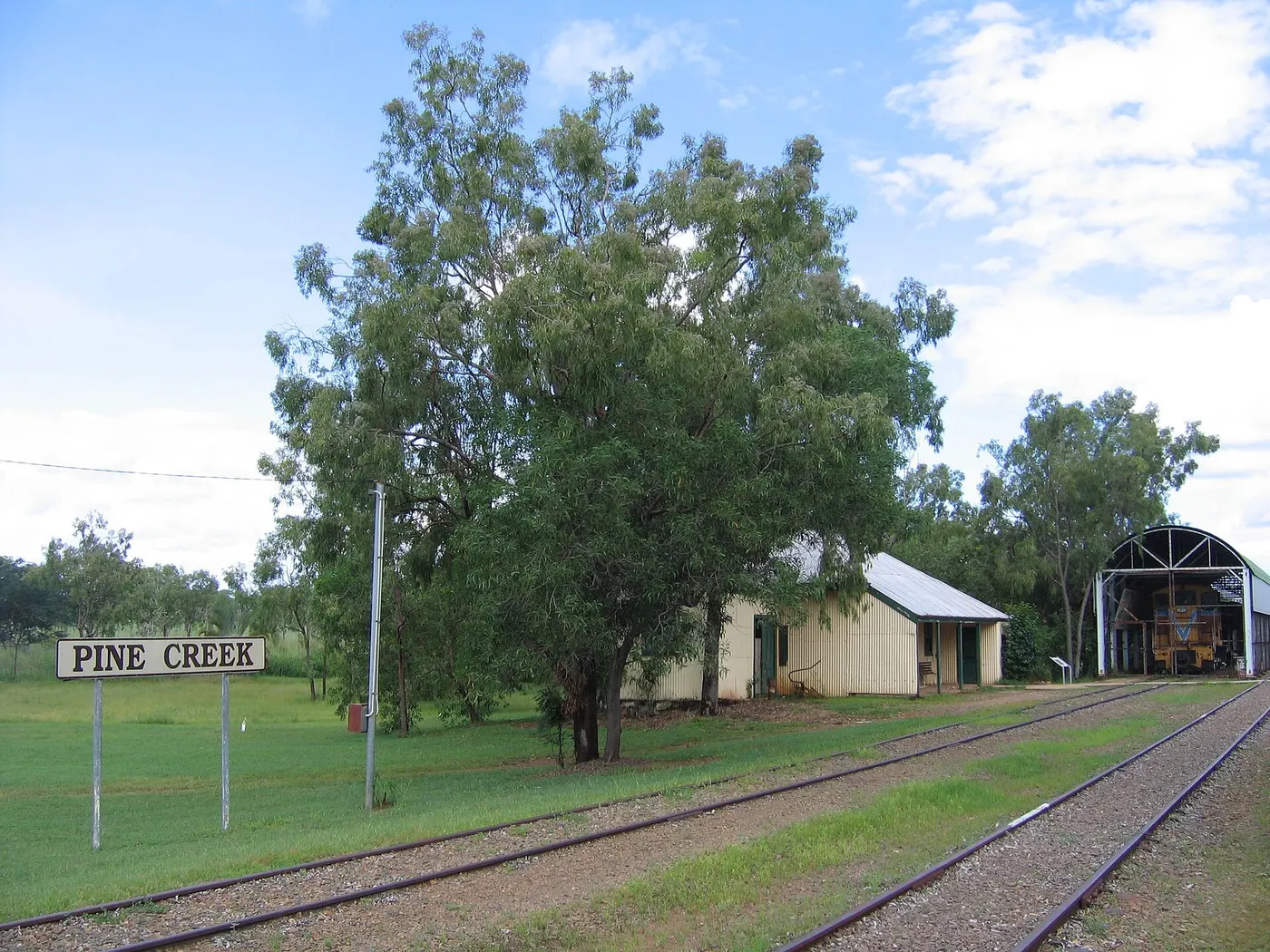 Pine Creek Railway Station, Pine Creek