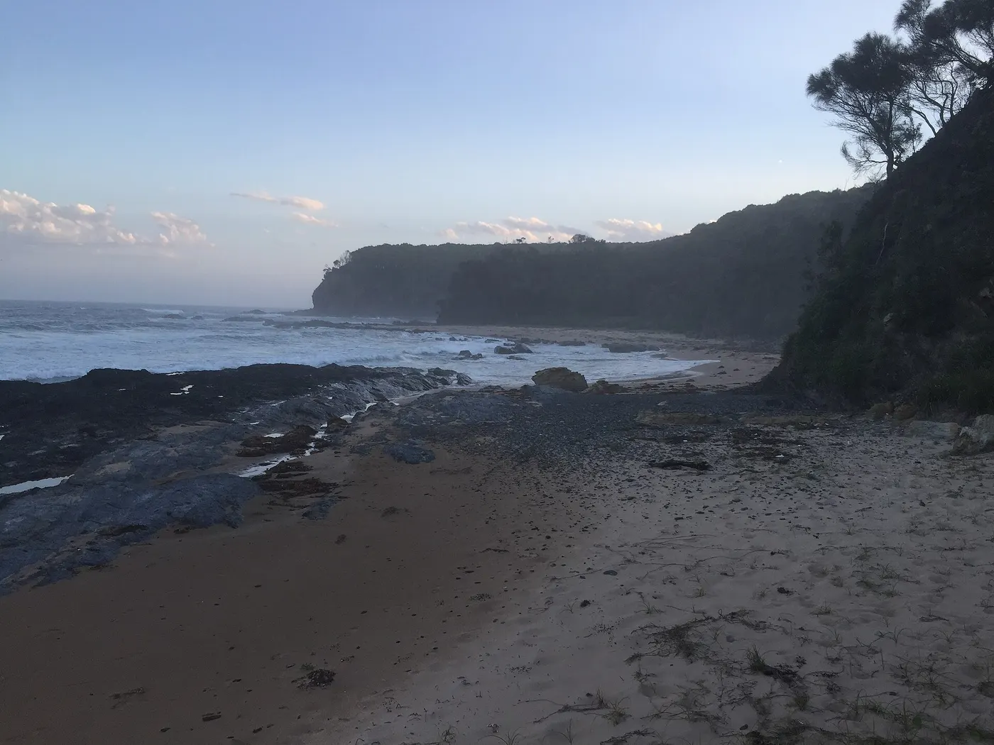 Oaky Beach campground, Benandarah