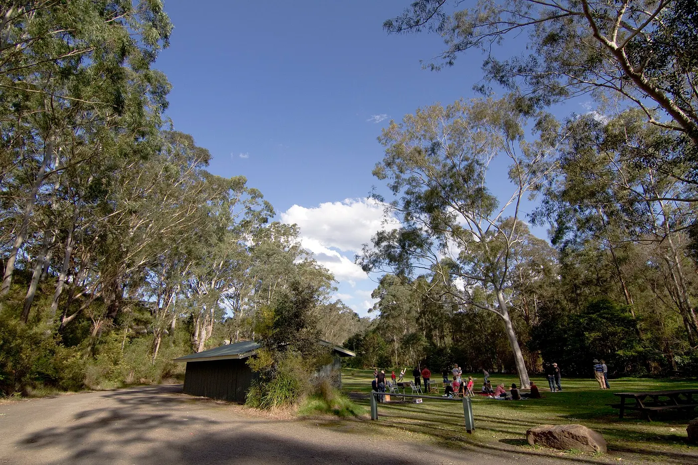 South - Area of Amen A4 campground, Macquarie Park