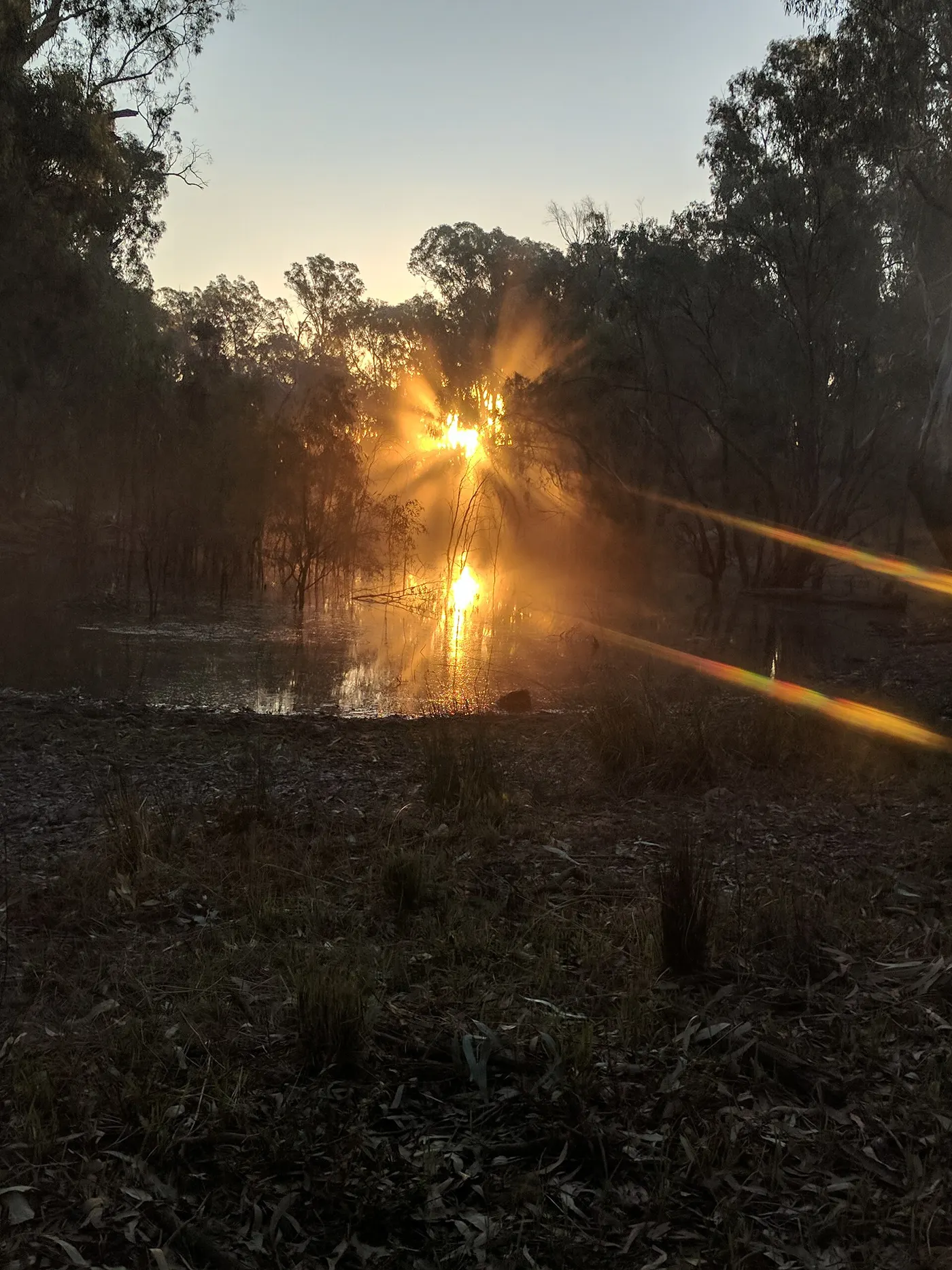 Groutches Beach campground, Tocumwal