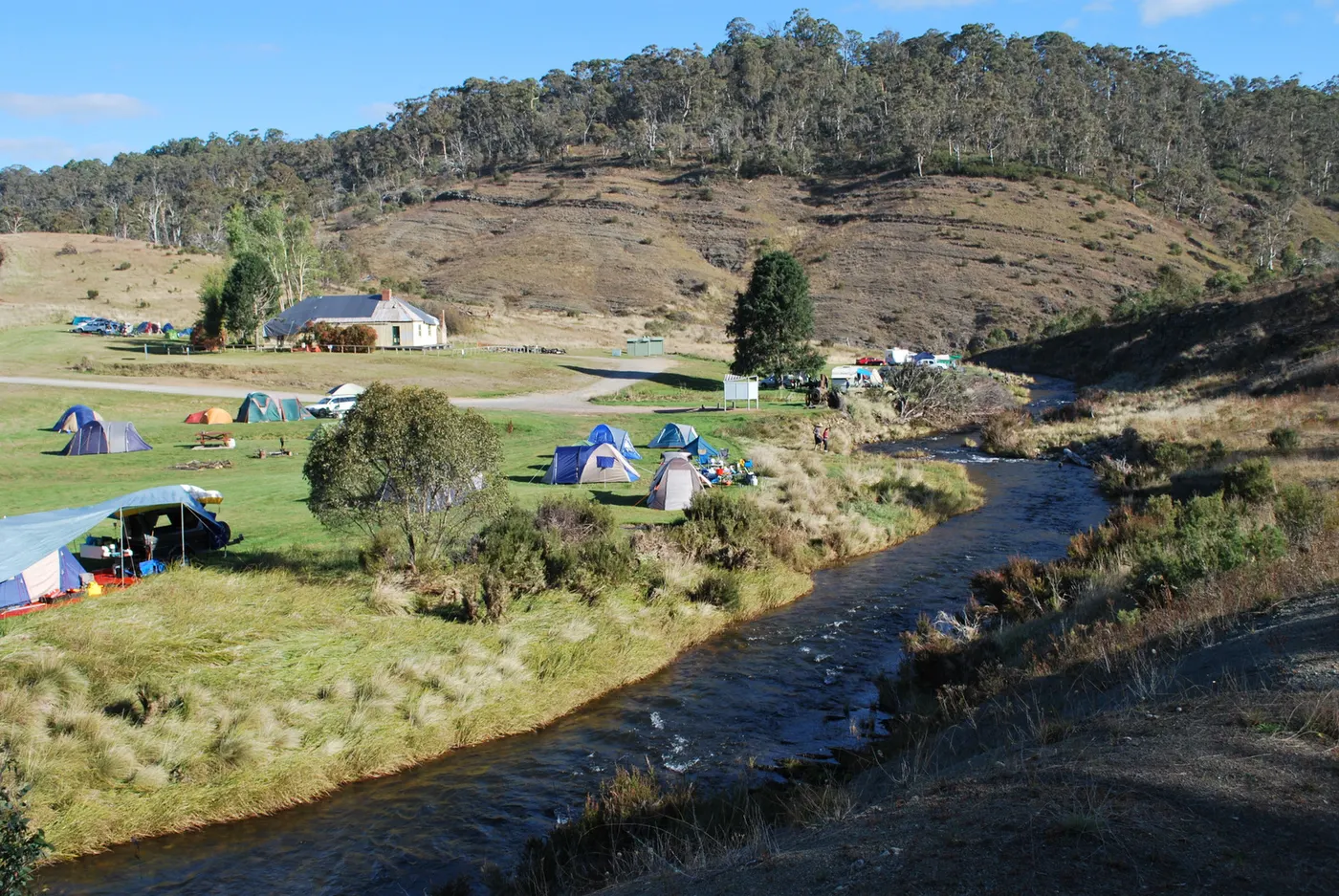 Yarrangobilly Village campground, Yarrangobilly