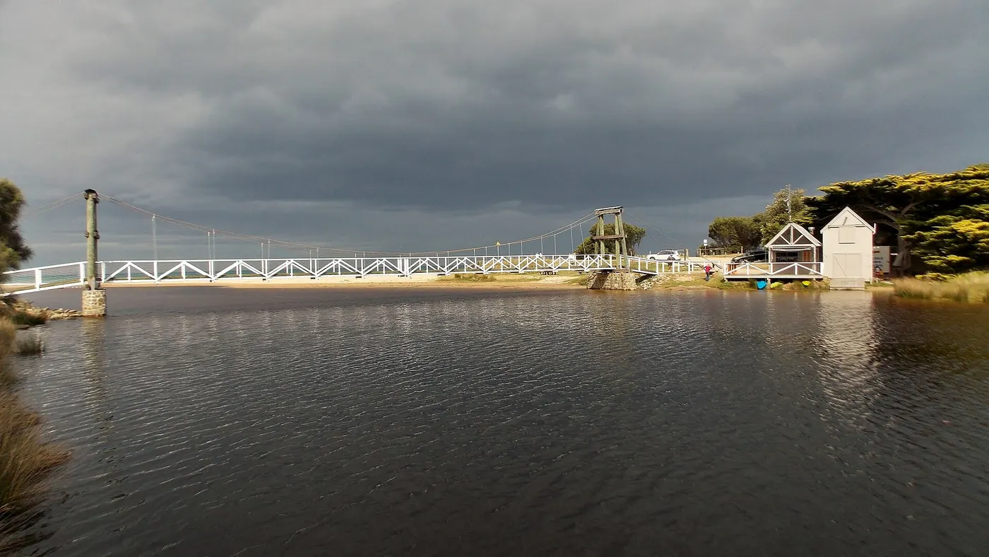 Lorne Foreshore Caravan Park - Erskine River, Lorne