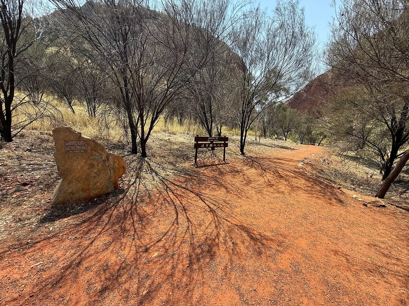 Larapinta Group Camping, Burt Plain