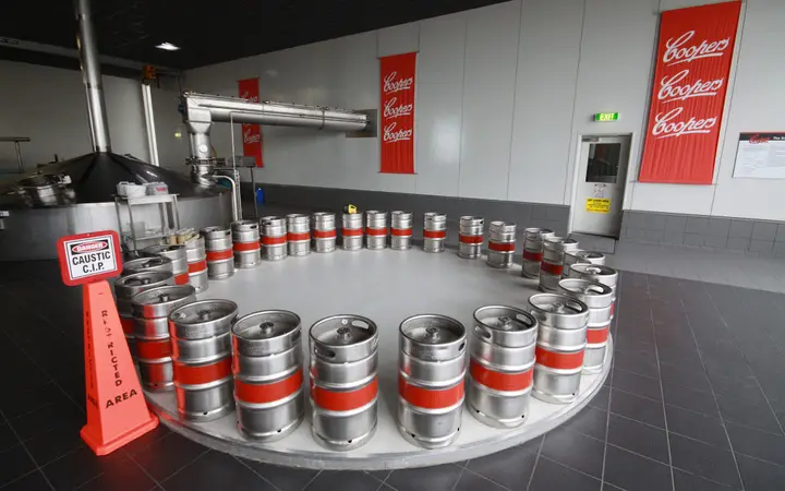 Inside the Coopers Brewery, Regency Park