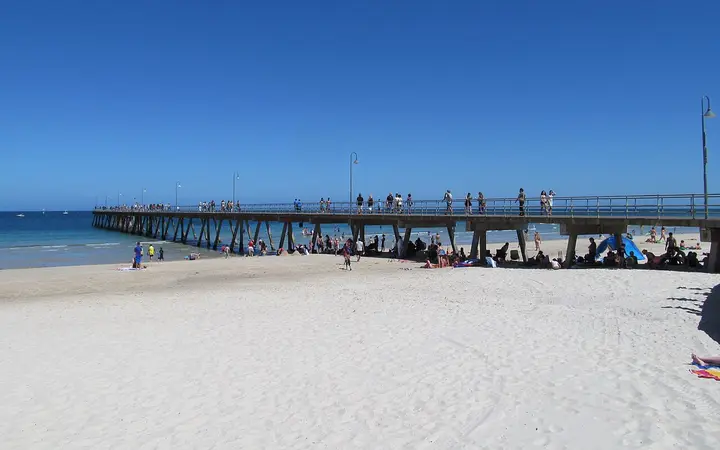 Glenelg beach and jetty
