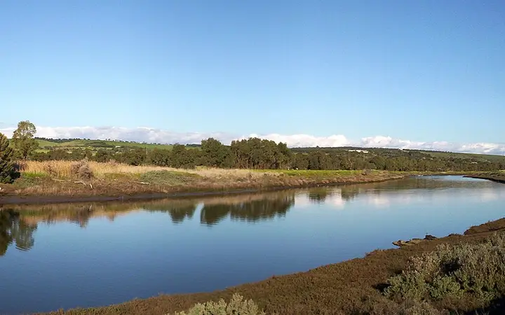 The Onkaparinga River estuary, Port Noarlunga