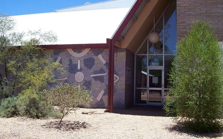 Araluen Arts Centre, where Desert Mob hangs
