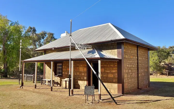The Post and Telegraph Office at the Telegraph Station