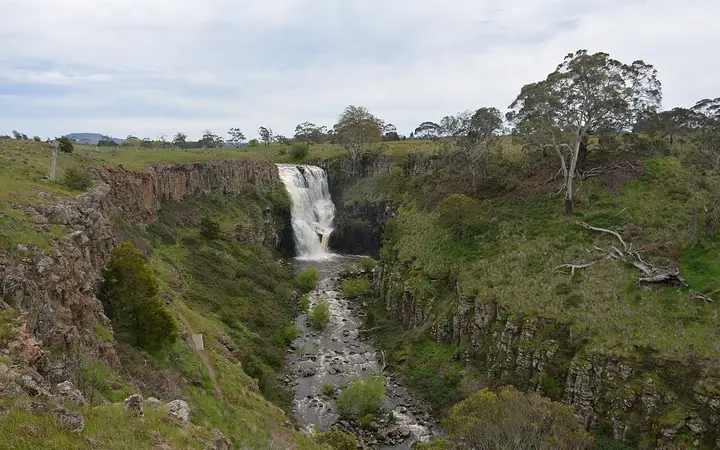 Lal Lal Falls and its gorge