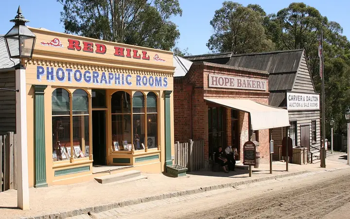 The Red Hill Photographic Rooms at Sovereign Hill