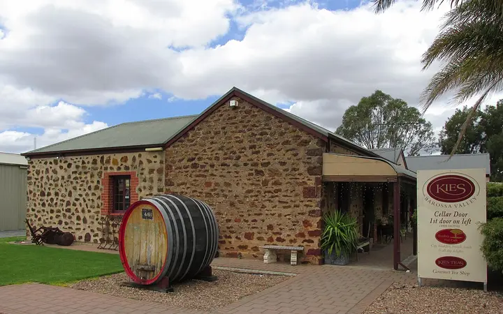 The cellar door at Kies Family Wines, Lyndoch