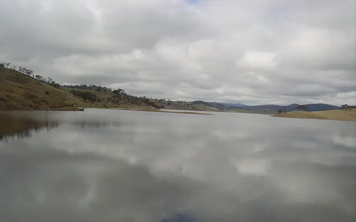 Chifley Dam from the dam wall