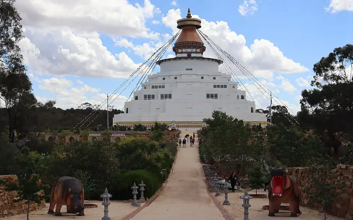 The Great Stupa at Myers Flat