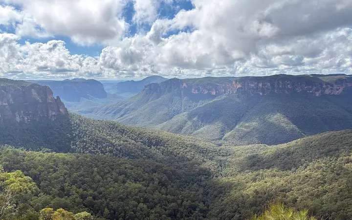 The Grose Valley from Govetts Leap
