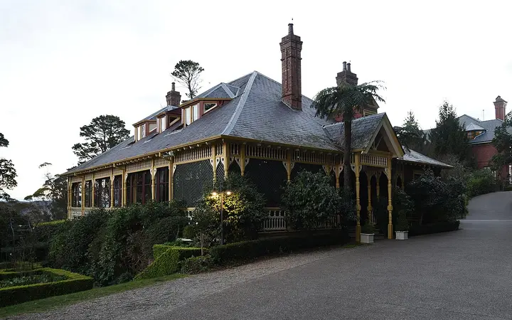 Lilianfels at dusk, home of Darley's