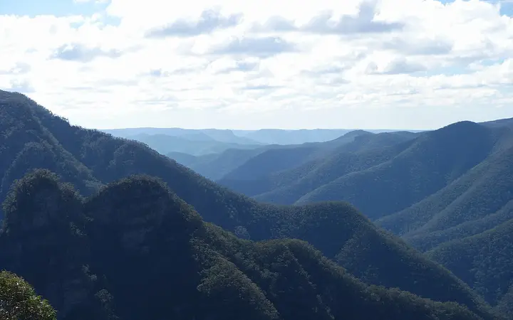 Kanangra Deep from the lookout