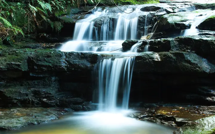 Leura Cascades by day