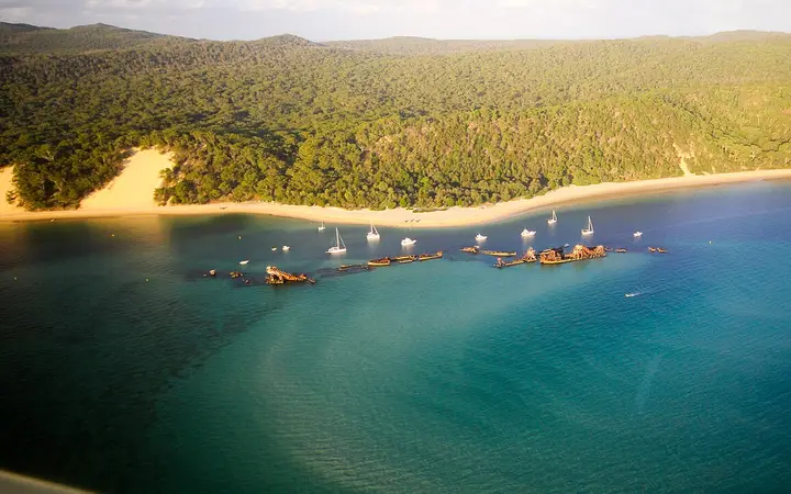 The Tangalooma Wrecks, Moreton Island