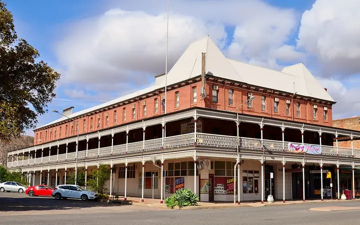 The Palace, home of Broken Hill's two-up licence