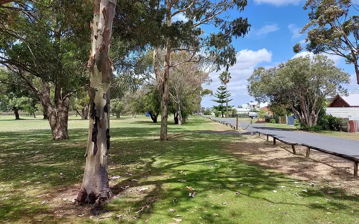 Queens Gardens, where the Bunbury Markets set up
