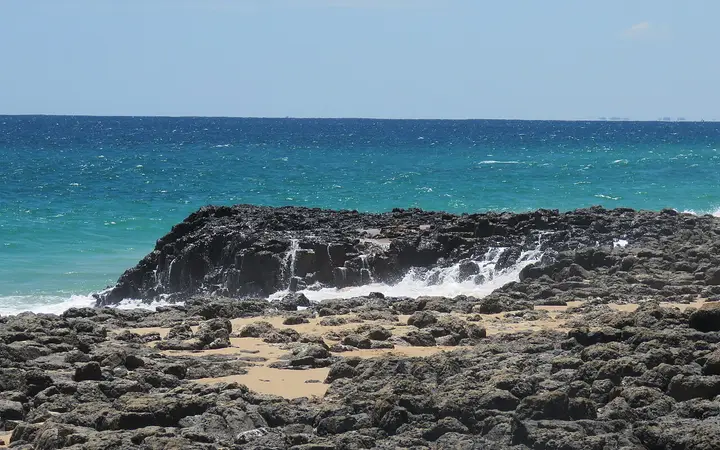 The basalt rocks at Wyalup-Rocky Point