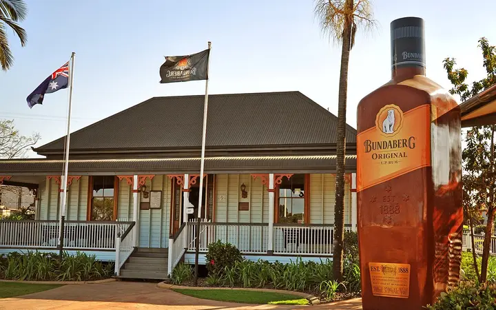 The Bundaberg Rum Distillery visitor centre