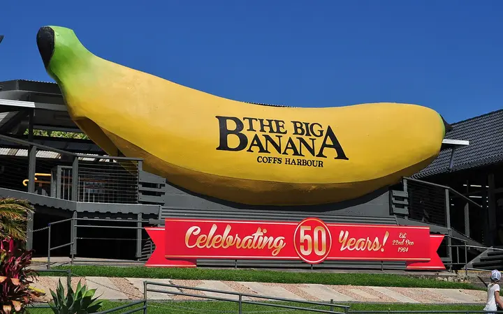 The Big Banana, home of the toboggan