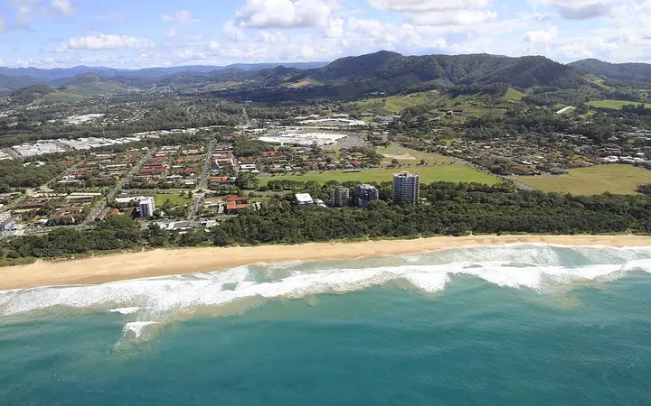 Park Beach, right beside the Hoey Moey