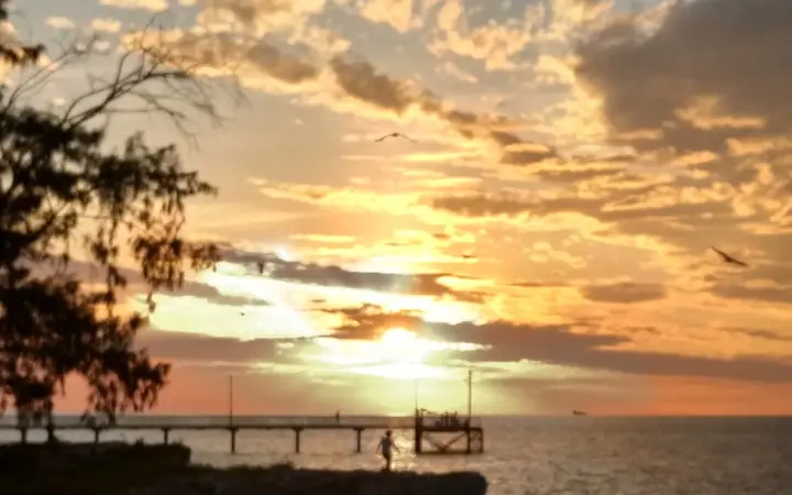 Nightcliff Jetty at sunset