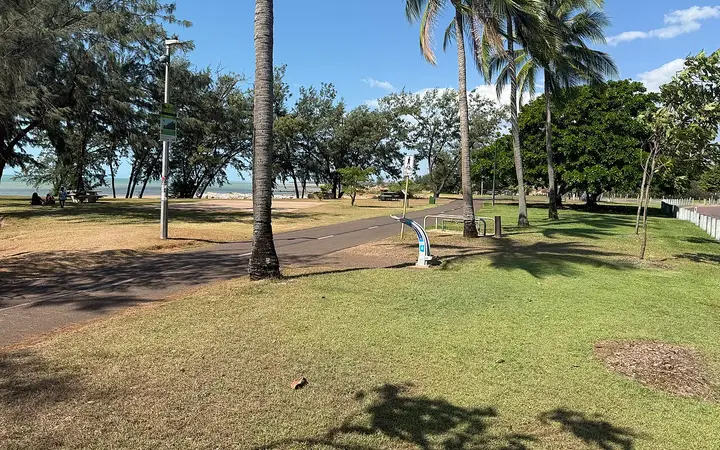 Nightcliff Foreshore, where the pool sits