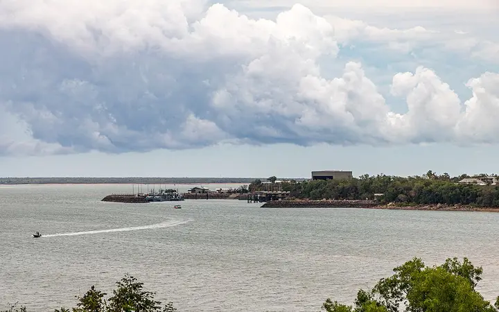 East Point, where Pee Wee's looks out over Fannie Bay