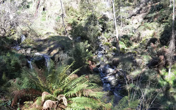 Sailors Falls in Hepburn Regional Park
