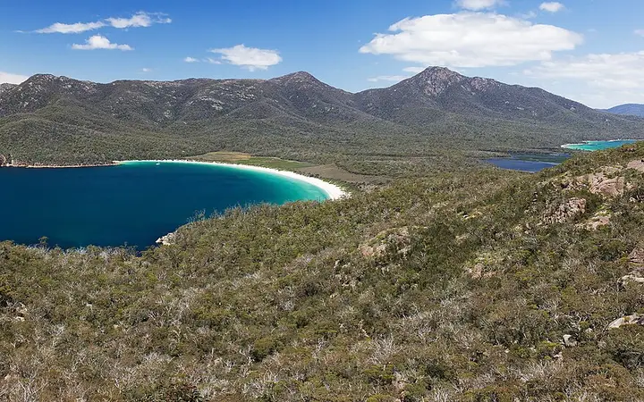 Wineglass Bay from the lookout