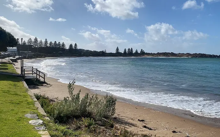 Horseshoe Bay, Port Elliot, on the bikeway route