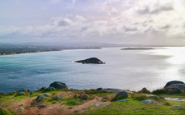 Encounter Bay from the top of The Bluff