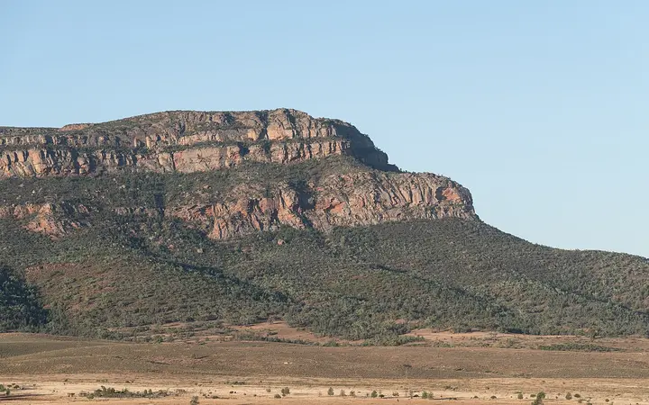Rawnsley Bluff, above Rawnsley Park Station
