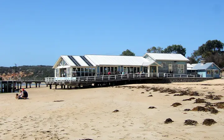 At The Heads on the Barwon Heads jetty