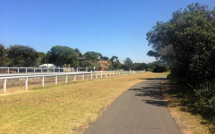 The Bellarine Rail Trail at Queenscliff