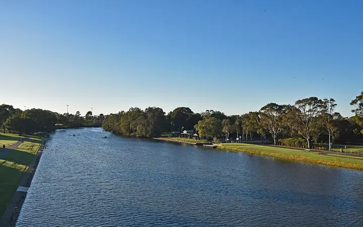 The Barwon River through Geelong