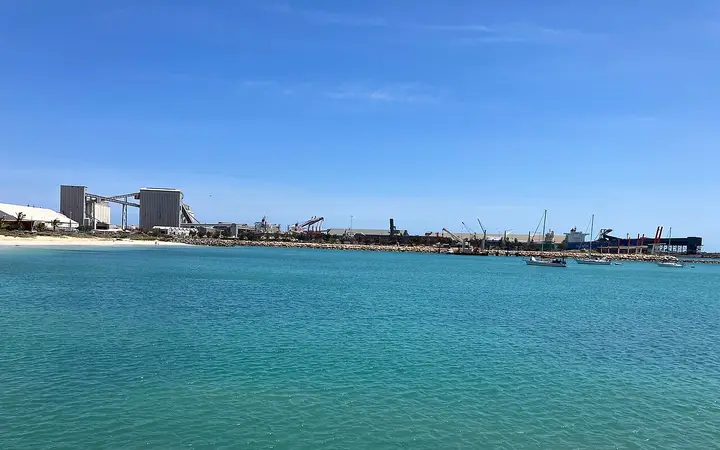 Champion Bay off the Geraldton foreshore, near the marina