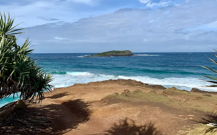 Cook Island from Fingal Head