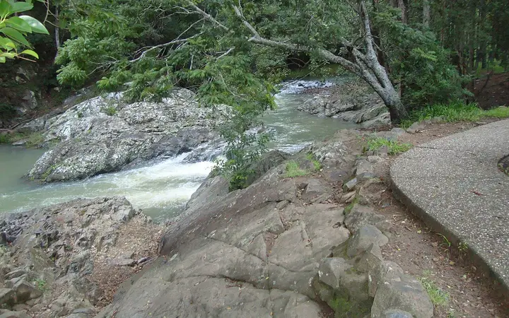 Currumbin Creek at the Rock Pools
