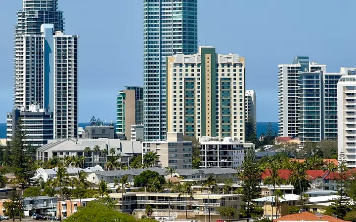The Q1 tower, where the SkyPoint Climb runs