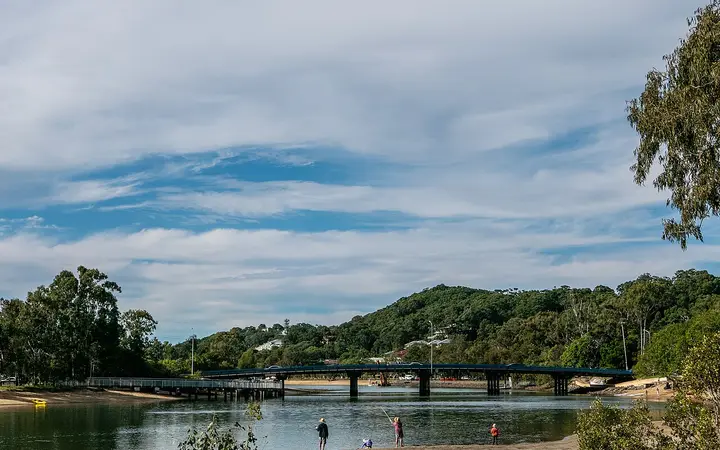 Currumbin Creek from the Currumbin RSL, home of Soundlounge