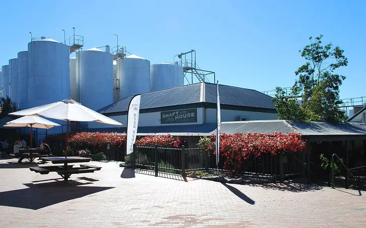 The Shaft House at Seppelt, where the cellar tours start