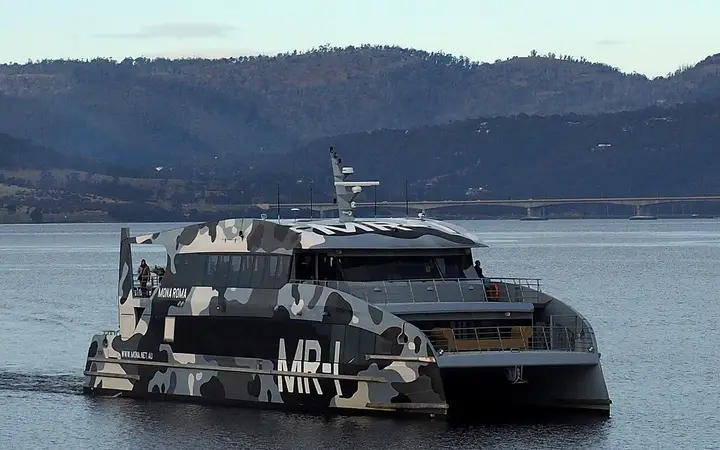 The Mona ferry on the Derwent