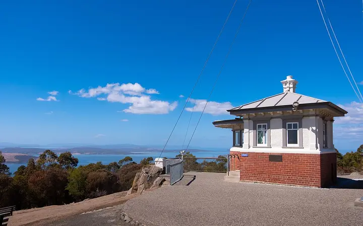 Mount Nelson Signal Station, the end of the track